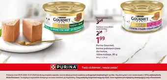 Rossmann Purina Gourmet, karma pełnoporcjowa dla kotów, różne rodzaje oferta