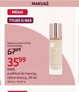 Rossmann NAM, podkład do twarzy, różne kolory oferta