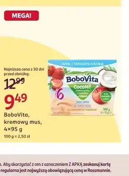 Rossmann BoboVita, kremowy mus oferta