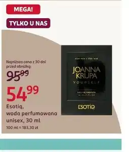 Rossmann Esotiq, woda perfumowana unisex oferta