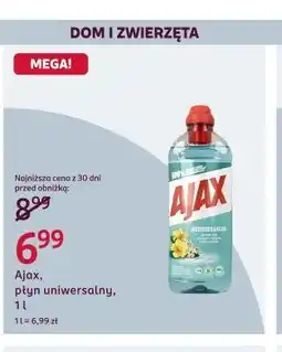 Rossmann Ajax, płyn uniwersalny oferta