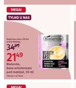 Rossmann Bielenda, baza witaminowa pod makijaż oferta