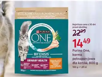 Rossmann PURINA ONE oferta