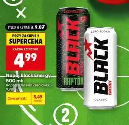 Biedronka Napój Black Energy, 500 ml oferta