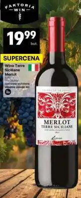 Delikatesy Centrum Wino Terre Siciliane Merlot oferta
