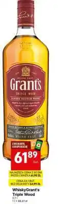 Delikatesy Centrum Whisky Grant's Triple Wood oferta