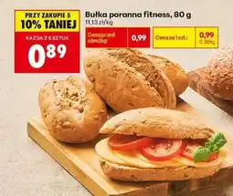 Biedronka bułka poranna fitness , 80 g oferta
