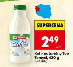 Biedronka Kefir naturalny Top Tomyśl, 420 g oferta