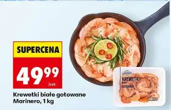 Biedronka Krewetki białe gotowane Marinero, 1 kg oferta