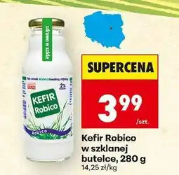 Biedronka Kefir Robico w szklanej butelce, 280 g oferta
