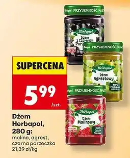 Biedronka Dżem Herbapol, 280 g oferta