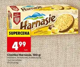 Biedronka Ciastka Harnasie, 180 g oferta