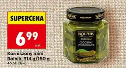 Biedronka Korniszony mini Rolnik, 314 g/150 g oferta