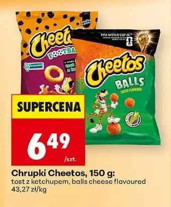 Biedronka Chrupki Cheetos, 150 g oferta