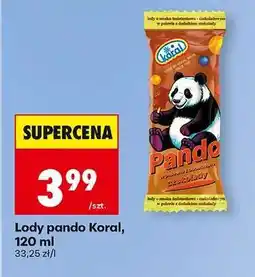 Biedronka Lody pando Koral, 120 ml oferta