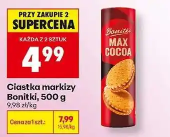 Biedronka Ciastka markizy Bonitki, 500 g oferta