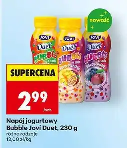 Biedronka Napój jogurtowy Bubble Jovi Duet, 230 g oferta