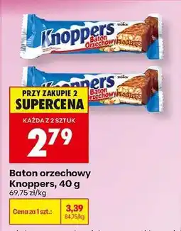 Biedronka Baton orzechowy Knoppers, 40 g oferta