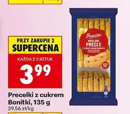 Biedronka Precelki z cukrem Bonitki 135 g oferta