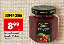 Biedronka Żurawina cała Rolnik, 314 ml oferta