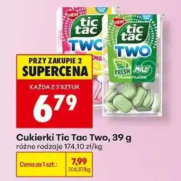 Biedronka Cukierki Tic Tac Two, 39 g oferta