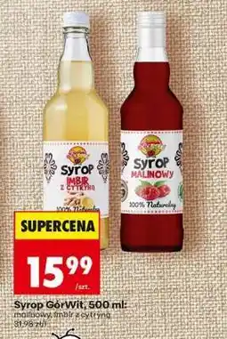 Biedronka Syrop GórWit, 500 ml oferta