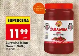 Biedronka Żurawina leśna Górwit, 340 g oferta