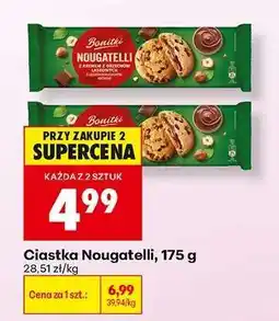 Biedronka Ciastka Nougatelli, 175 g oferta