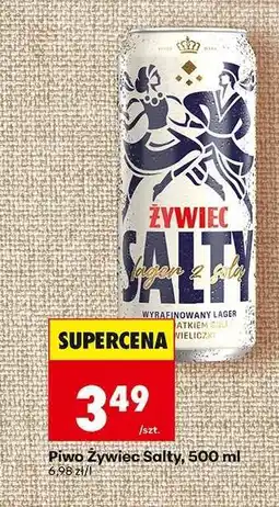 Biedronka Piwo Żywiec Salty, 500 ml oferta