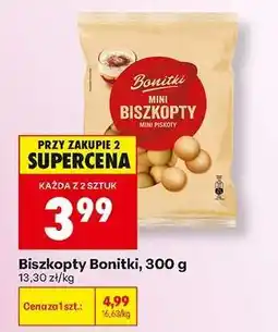 Biedronka Biszkopty Bonitki, 300 g oferta