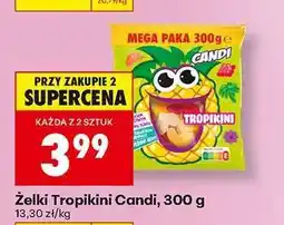 Biedronka Żelki Tropikini Candi, 300 g oferta
