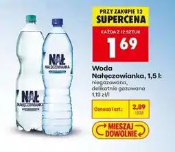 Biedronka WODA NAŁĘCZOWIANKA 1,5 L oferta