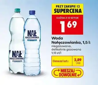Biedronka WODA NAŁĘCZOWIANKA 1,5 L oferta