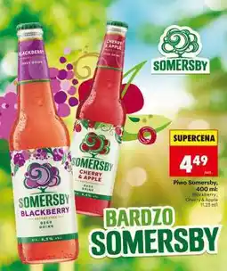 Biedronka Piwo Somersby, 400 ml oferta