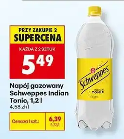 Biedronka Napój gazowany Schweppes Indian Tonic, 1,2 l oferta