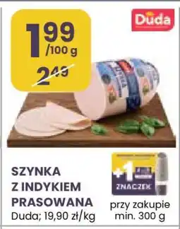 Stokrotka Market Szynka z indykiem prasowana oferta