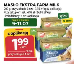 Stokrotka Market Masło ekstra Farm Milk oferta