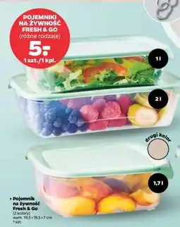 Netto Pojemnik na żywność Fresh & Go oferta