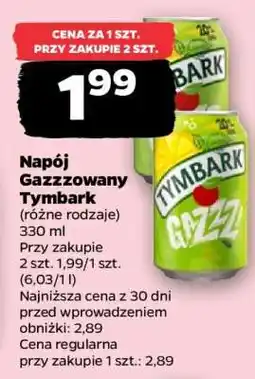 Netto Napój gazzowany Tymbark oferta