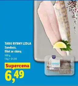 Lidl SANDACZ FILET ZE SKÓRĄ oferta