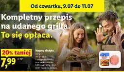 Lidl Burgery z indyka oferta