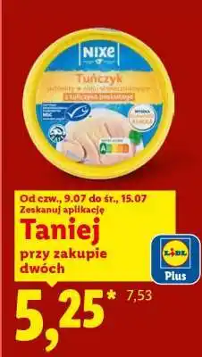Lidl Nixe Tuńczyk oferta
