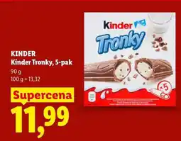Lidl Kinder Tronky, 5-pak oferta