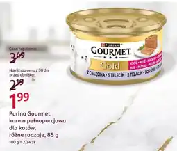 Rossmann Purina Gourmet Gold karmę pełnoporcjową dla kotów oferta