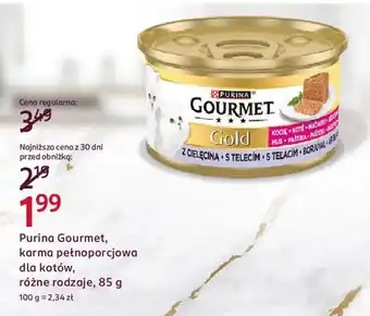 Purina Gourmet Gold karmę pełnoporcjową dla kotów
