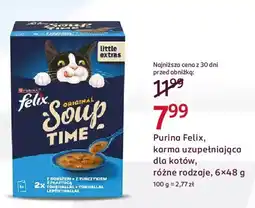 Rossmann Purina Felix, karma uzupełniająca dla kotów oferta