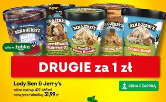 Żabka Lody Ben & Jerry's oferta