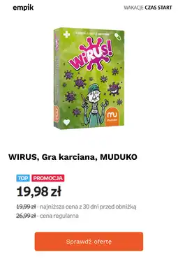 Empik WIRUS, Gra karciana, MUDUKO oferta
