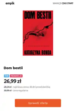 Empik Dom bestii oferta