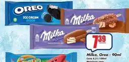 Sezamek Milka, Oreo oferta